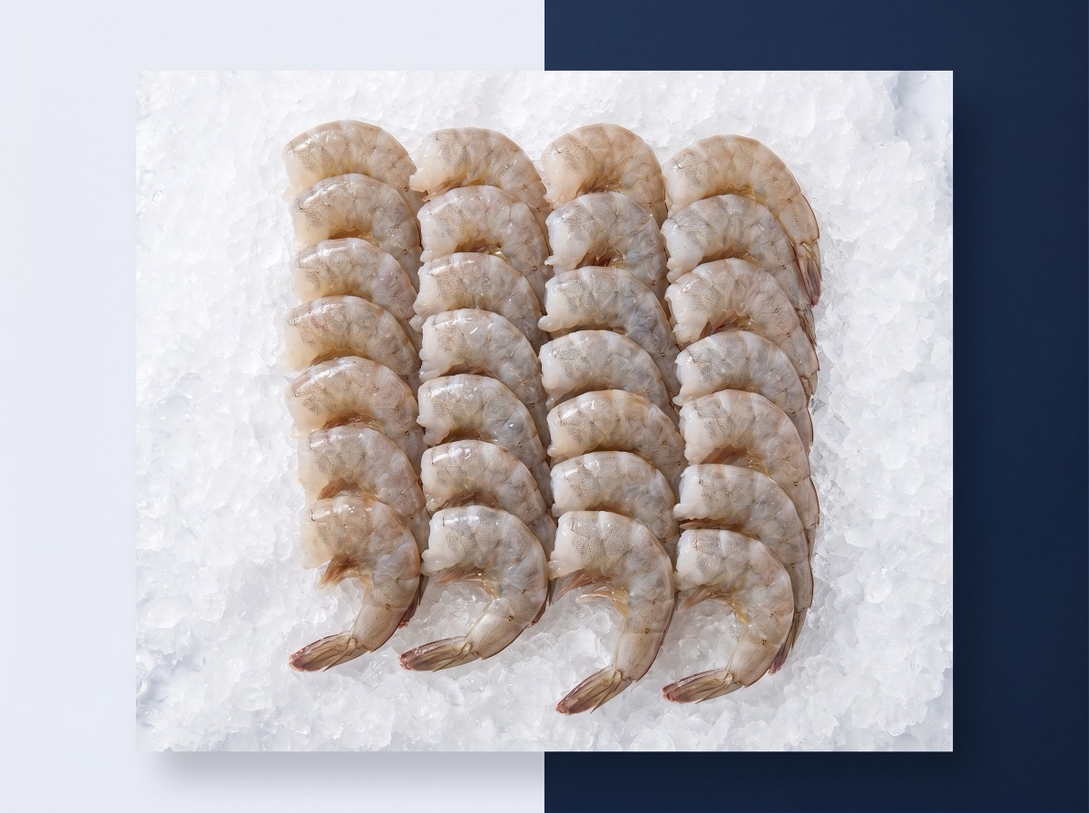 Fresh Vannamei shrimp, export grade